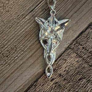 Arwen’s EvenStar Pendant with Chain #elvish #fairycore #goth